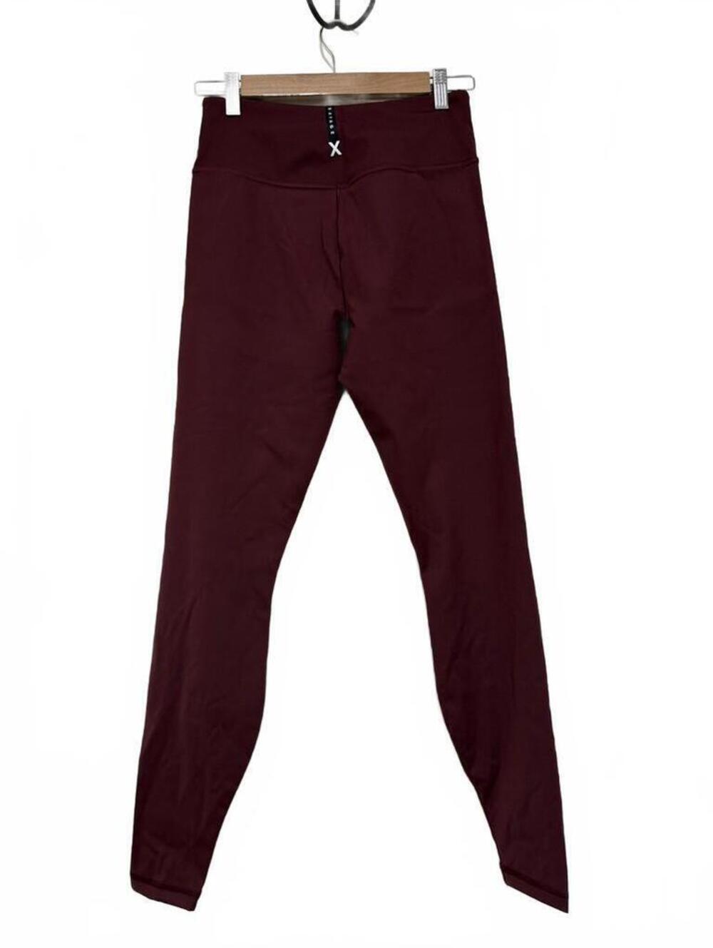 NWOT Savage X Fenty Women’s M Burgundy High Rise Leggings Yoga Activewear
